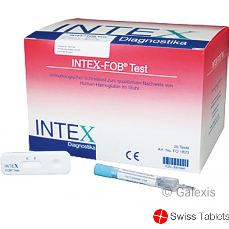 Intex Fob Occult Blood Test 20 Stück buy online