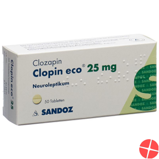 Clopin Eco Tabletten 25mg 50 Stück