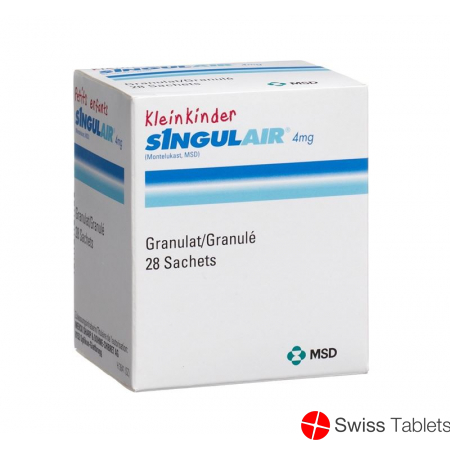 Singulair Granulat 4mg Beutel 28 Stück buy online