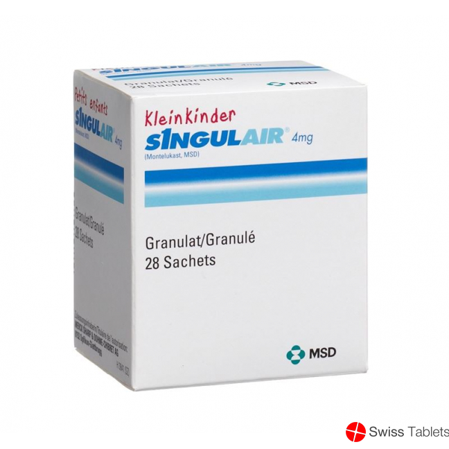Singulair Granulat 4mg Beutel 28 Stück buy online