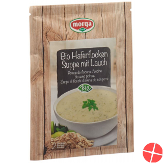 Morga Haferflocken Suppe mit Lauch Bio 45g