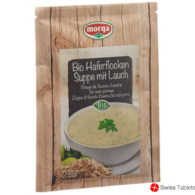Morga Haferflocken Suppe mit Lauch Bio 45g buy online
