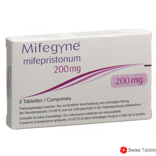Mifegyne Tabletten 200mg 3 Stück buy online