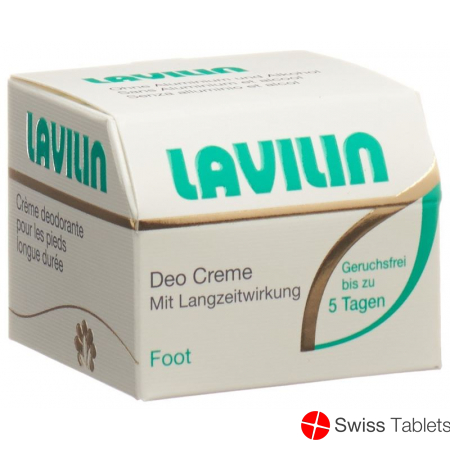 Lavilin Foot Deodorant Cream 14g buy online