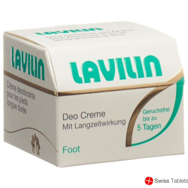 Lavilin Foot Deodorant Cream 14g buy online
