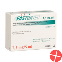 Fasturtec 7.5 mg C solution vial