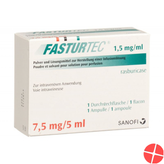 Fasturtec Trockensubstanz 7.5mg C Solv Durchstechflasche