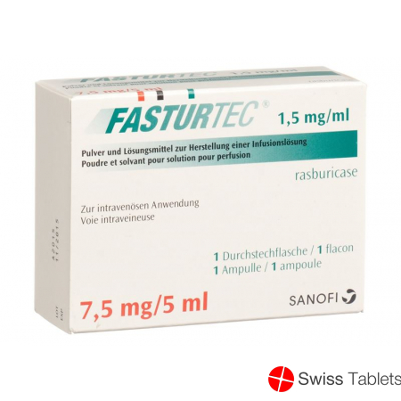 Fasturtec Trockensubstanz 7.5mg C Solv Durchstechflasche buy online