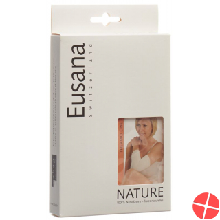 Eusana Knee Warmer Double Size S Ivoire