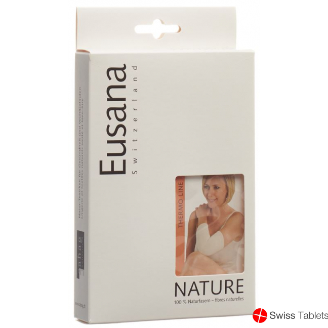 Eusana Knee Warmer Double Size S Ivoire buy online