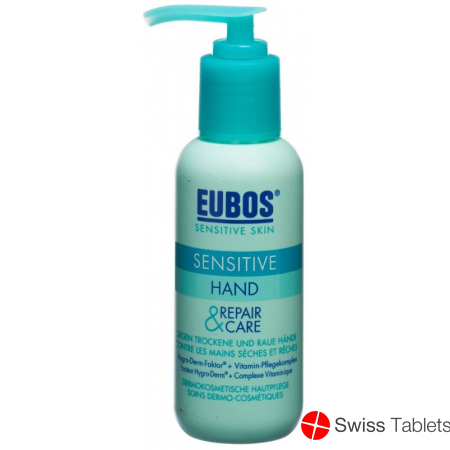 Eubos Sensitive Hand Repair & Care Dispenser 100ml buy online Eubos Sensitive Hand Repair & Care Dispenser 100ml buy online
