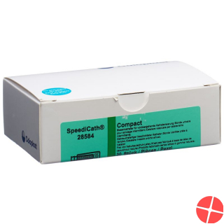 SpeediCath Compact Nelaton Frau Einmalkatheter Grün 4.7/14mm 7cm lang 30 Stück