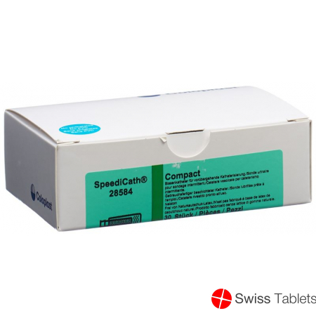 SpeediCath Compact Nelaton Frau Einmalkatheter Grün 4.7/14mm 7cm lang 30 Stück buy online