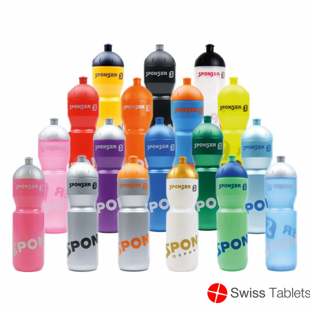 Sponser Bidon Leer 800ml Ass Farben 10 Stück buy online