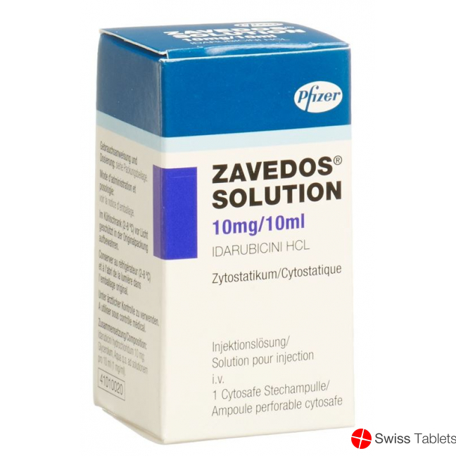 Zavedos Solution Injektionslösung 10mg Cytosafe buy online
