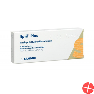 Epril Plus Tabletten 20/6mg 30 Stück
