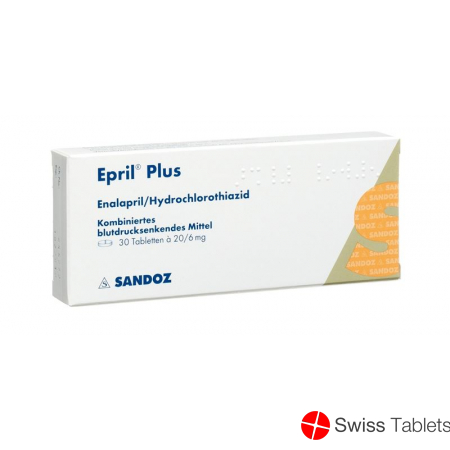 Epril Plus Tabletten 20/6mg 30 Stück buy online