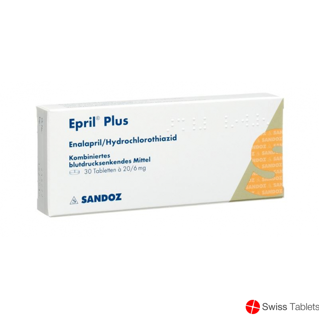 Epril Plus Tabletten 20/6mg 30 Stück buy online