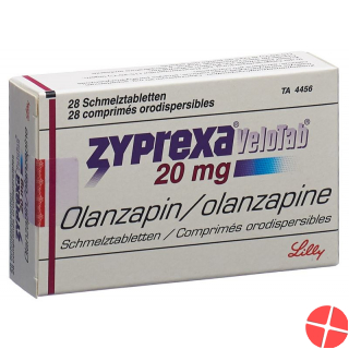 Zyprexa Velotab Tabletten 20mg 28 Stück