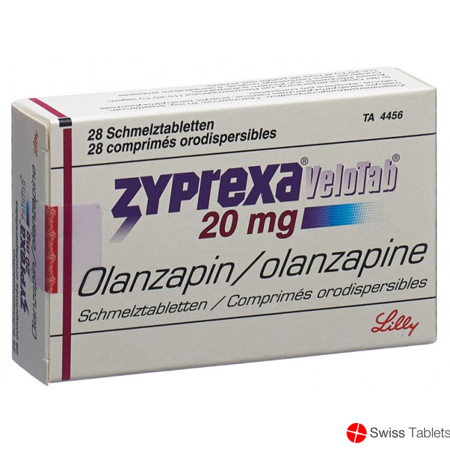 Zyprexa Velotab Tabletten 20mg 28 Stück buy online