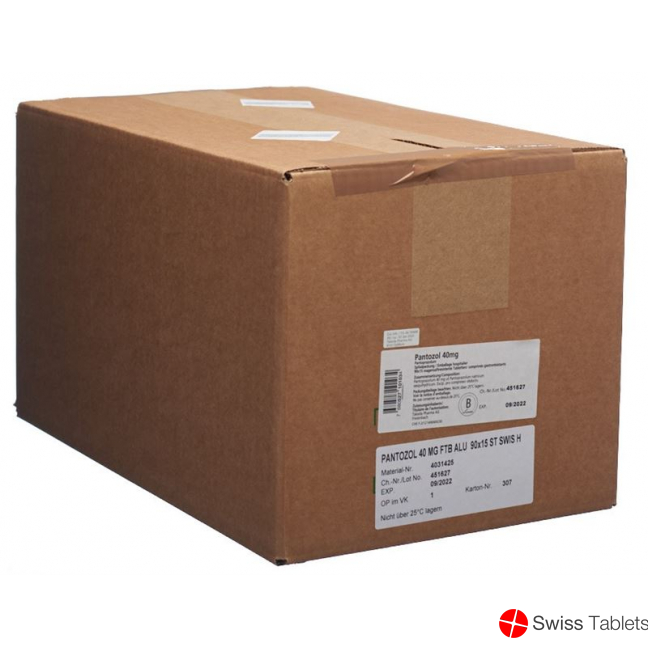 Pantozol Filmtabletten 40mg 90x 15 Stück buy online