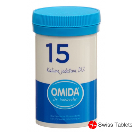 Omida Schüssler Nr. 15 Kalium Jodatum Tabletten D12 100g buy online Omida Schüssler Nr. 15 Kalium Jodatum Tabletten D12 100g buy online
