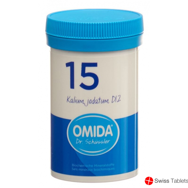 Omida Schüssler Nr. 15 Kalium Jodatum Tabletten D12 100g buy online Omida Schüssler Nr. 15 Kalium Jodatum Tabletten D12 100g buy online