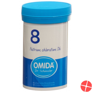 Omida Schüssler Nr. 8 Natrium Chloratum Tabletten D6 100g