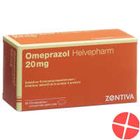Omeprazol Helvepharm Filmtabletten 20mg 56 Stück