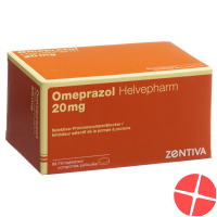 Omeprazol Helvepharm Filmtabletten 20mg 98 Stück