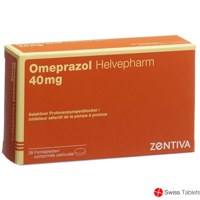 Omeprazol Zentiva Filmtabletten 40mg 28 Stück buy online