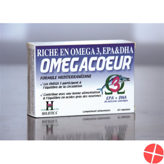 Holistica Omegacoeur Kapseln 60 Stück