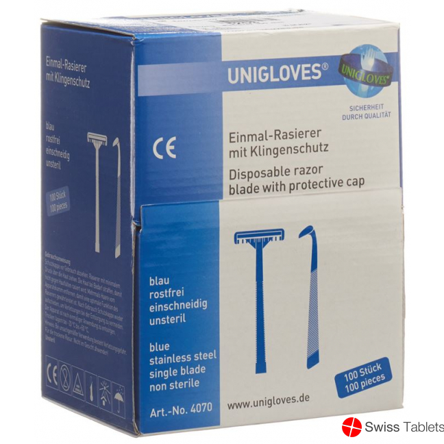 Semadeni Einweg Rasierer Einschneidig Unsteril 100 Stück buy online