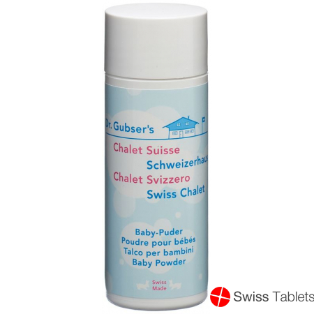 Schweizerhaus Baby Puder Dose 125g buy online