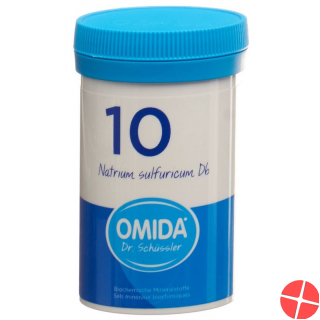 Omida Schüssler Nr. 10 Natrium Sulfat Tabletten D6 100g