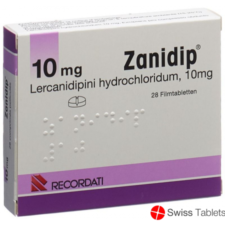 Zanidip Filmtabletten 10mg 28 Stück buy online