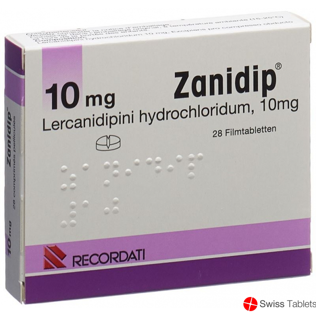 Zanidip Filmtabletten 10mg 28 Stück buy online