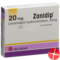 Zanidip Filmtabletten 20mg 28 Stück