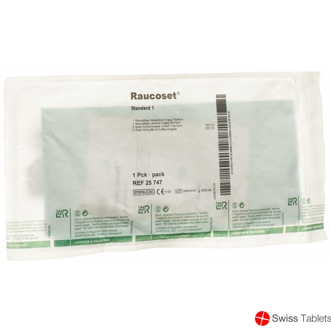 Raucoset Dressing Set Standard I Sterile buy online