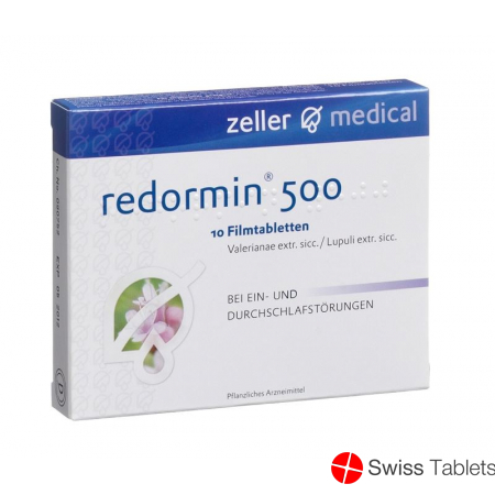 Redormin Filmtabletten 500mg 10 Stück buy online
