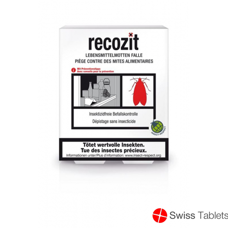 Recozit Lebensmittelmotten Falle 2 Stück buy online