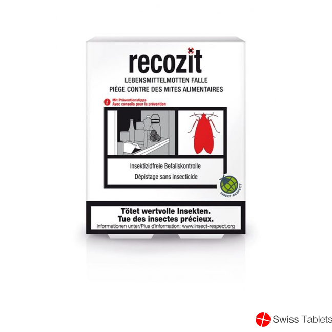 Recozit Lebensmittelmotten Falle 2 Stück buy online