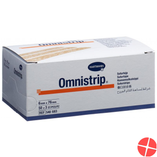 Omnistrip Wundnahtstreifen 6mm x 76mm 150 Stück