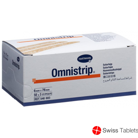 Omnistrip Wundnahtstreifen 6mm x 76mm 150 Stück buy online