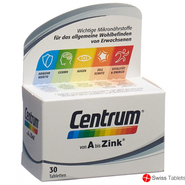 Centrum von A bis Zink 30 Tabletten buy online