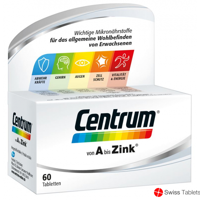 Centrum von A bis Zink 60 Tabletten buy online
