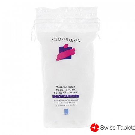 Schaffhauser Wattebaellchen Cosmet Weiss 20x 60g buy online