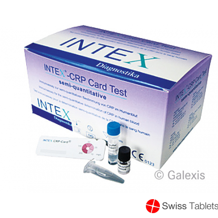 Intex Crp Card Test Semi Quantitativ 20 Stück buy online