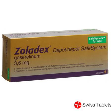 Zoladex Safesystem 3.6mg Fertigspritzen 3 Stück buy online