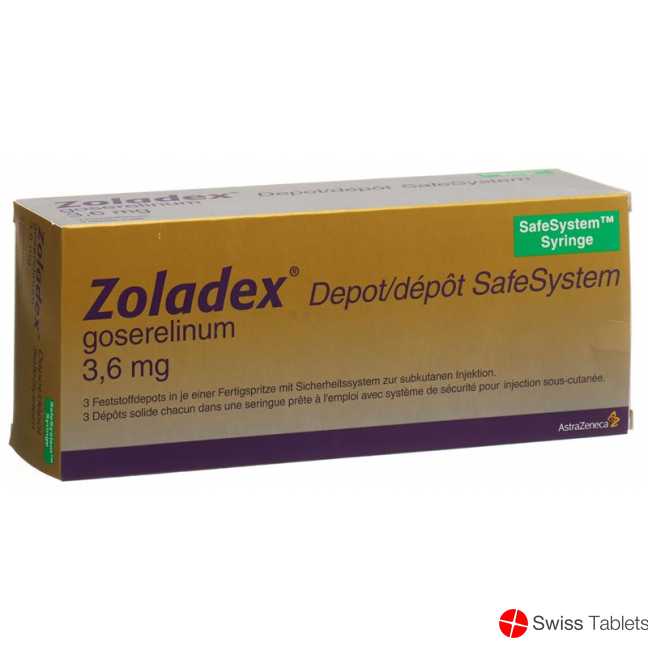 Zoladex Safesystem 3.6mg Fertigspritzen 3 Stück buy online